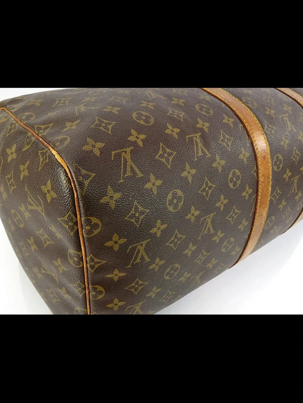 Louis Vuitton Monogram Canvas Duffel with Vachetta Trim